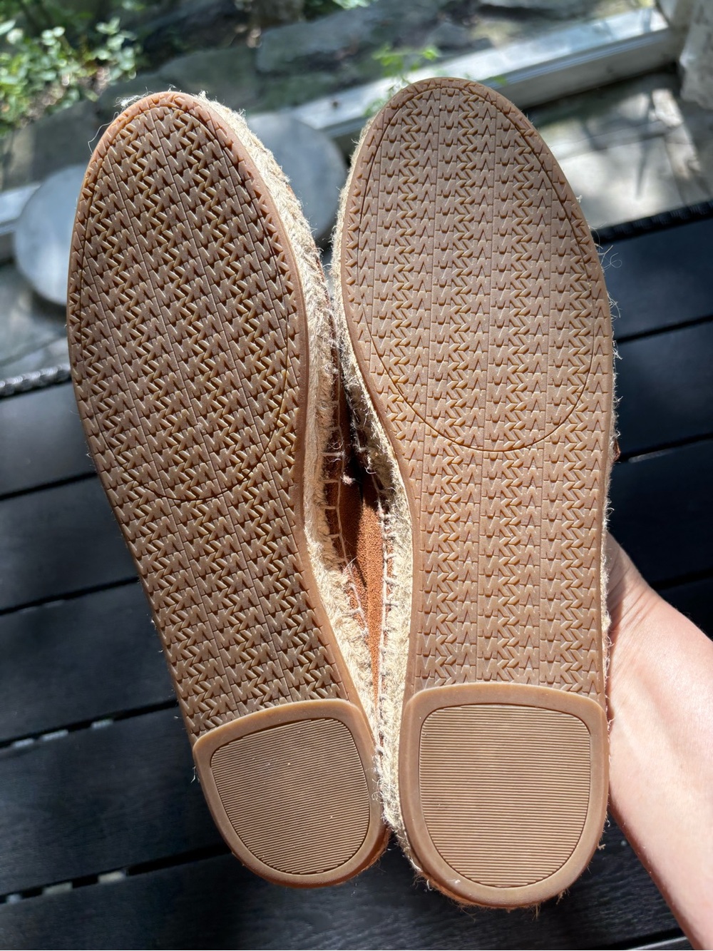 MICHAEL Michael Kors Chestnut Suede Espadrille Loafers - Picture 5 of 10